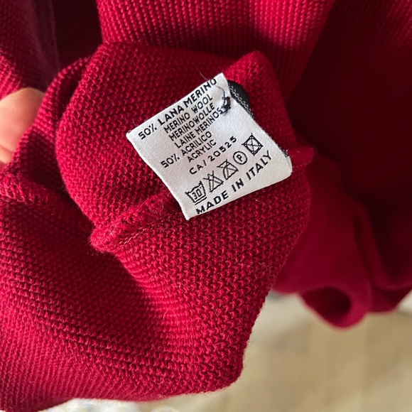 Green Coast Men’s Large Yachting Half Zip Sweater - Picture 6 of 7